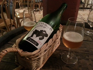 Cantillon Tour Zwanze Tasting