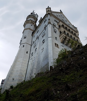 Neuschwanstein Castle from below