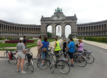 Brussels Bike Tour Victory Gate