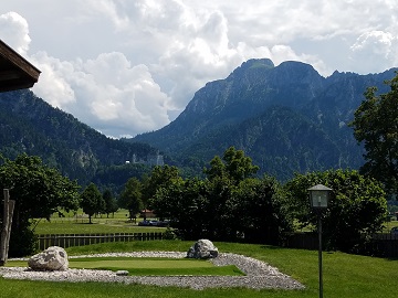 Neuschwanstein Castle Area and Alps