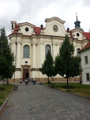Prague Monastery Brewery Abbey Church